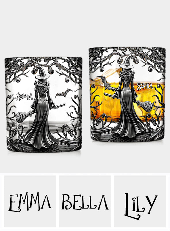 Verre à whisky personnalisé « Sorcière murmurante »