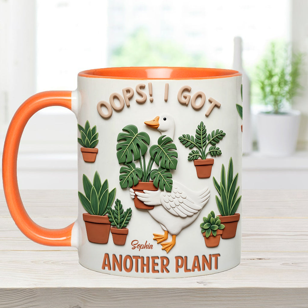 Oups ! J'ai une autre plante ! - Mug personnalisé sur le thème du jardinage
