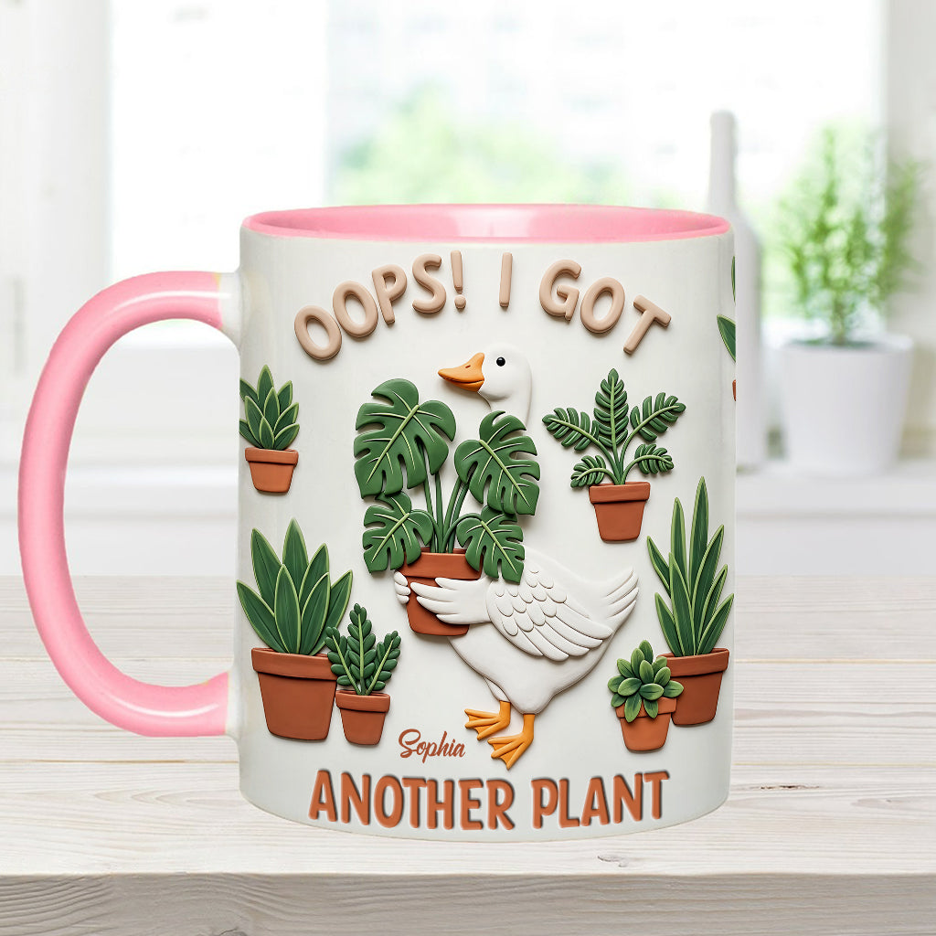 Oups ! J'ai une autre plante ! - Mug personnalisé sur le thème du jardinage