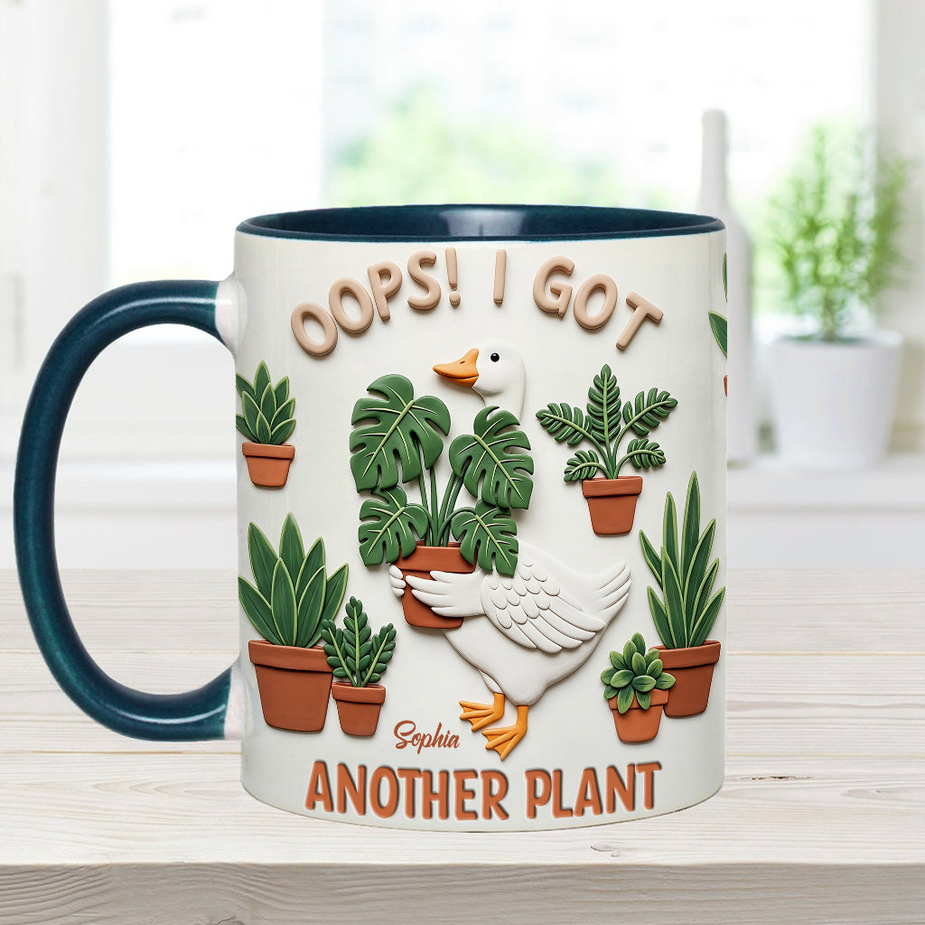 Oups ! J'ai une autre plante ! - Mug personnalisé sur le thème du jardinage