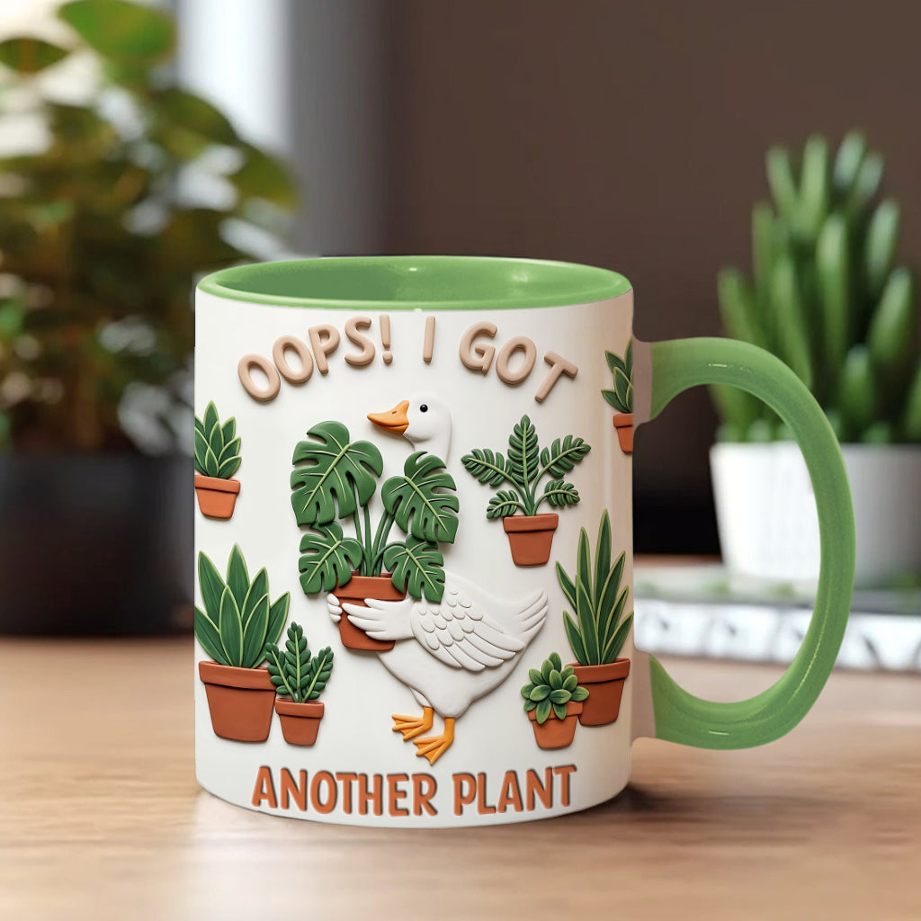 Oups ! J'ai une autre plante ! - Mug personnalisé sur le thème du jardinage