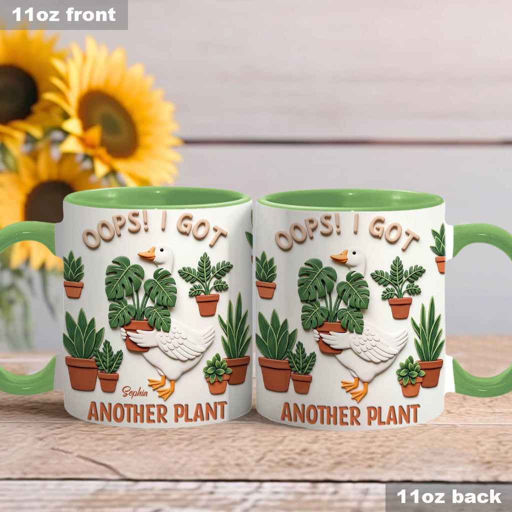 Oups ! J'ai une autre plante ! - Mug personnalisé sur le thème du jardinage