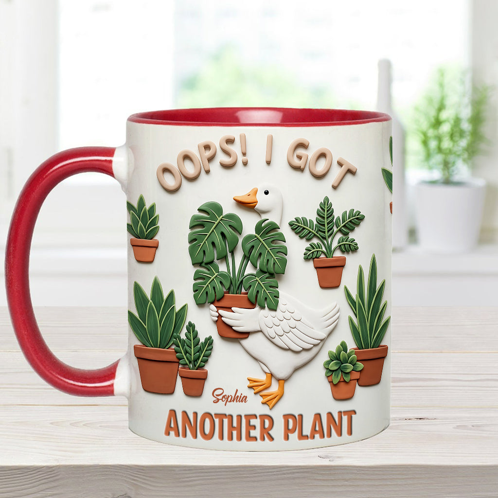 Oups ! J'ai une autre plante ! - Mug personnalisé sur le thème du jardinage