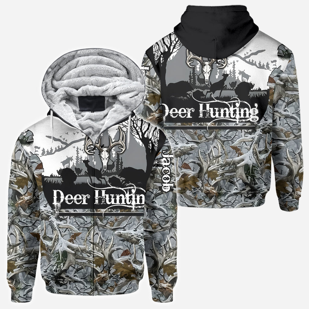 Deer Hunting - Personalized Hunting All Over Shirt