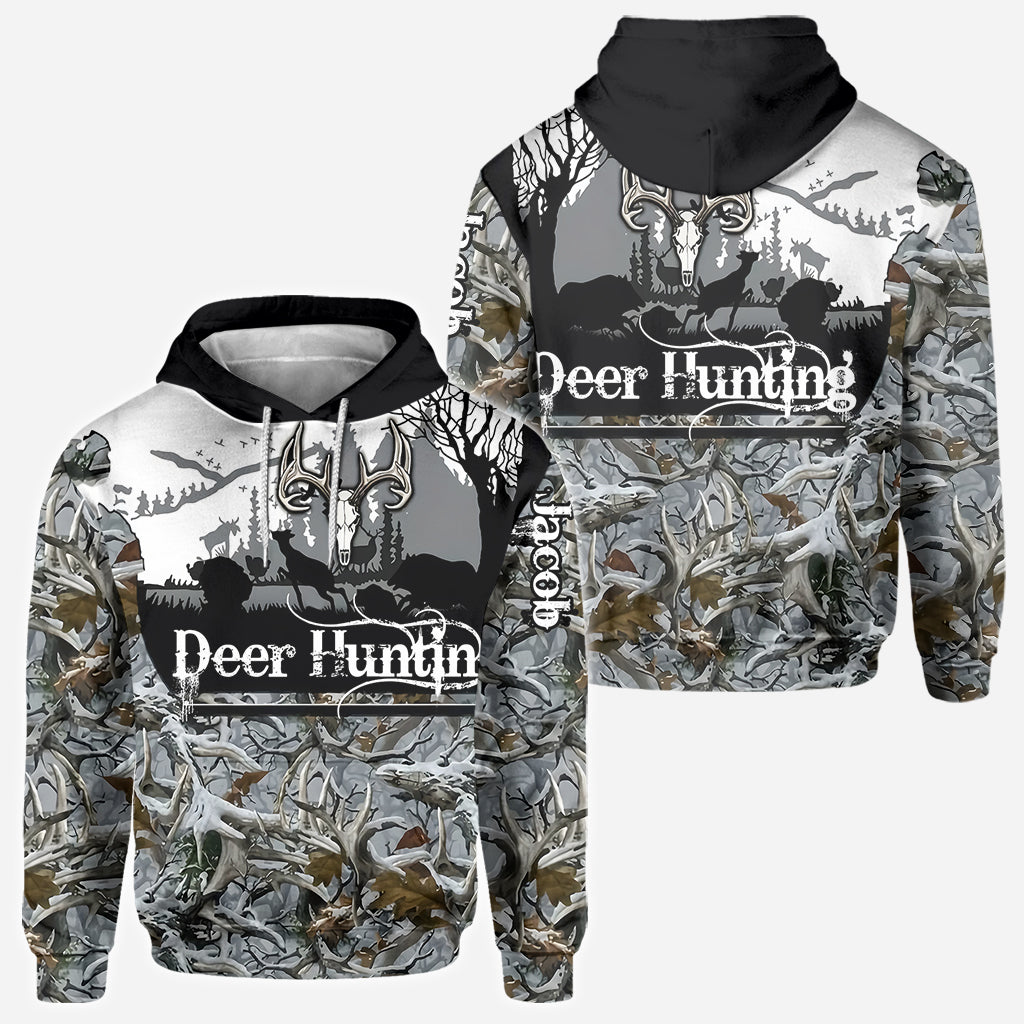 Deer Hunting - Personalized Hunting All Over Shirt