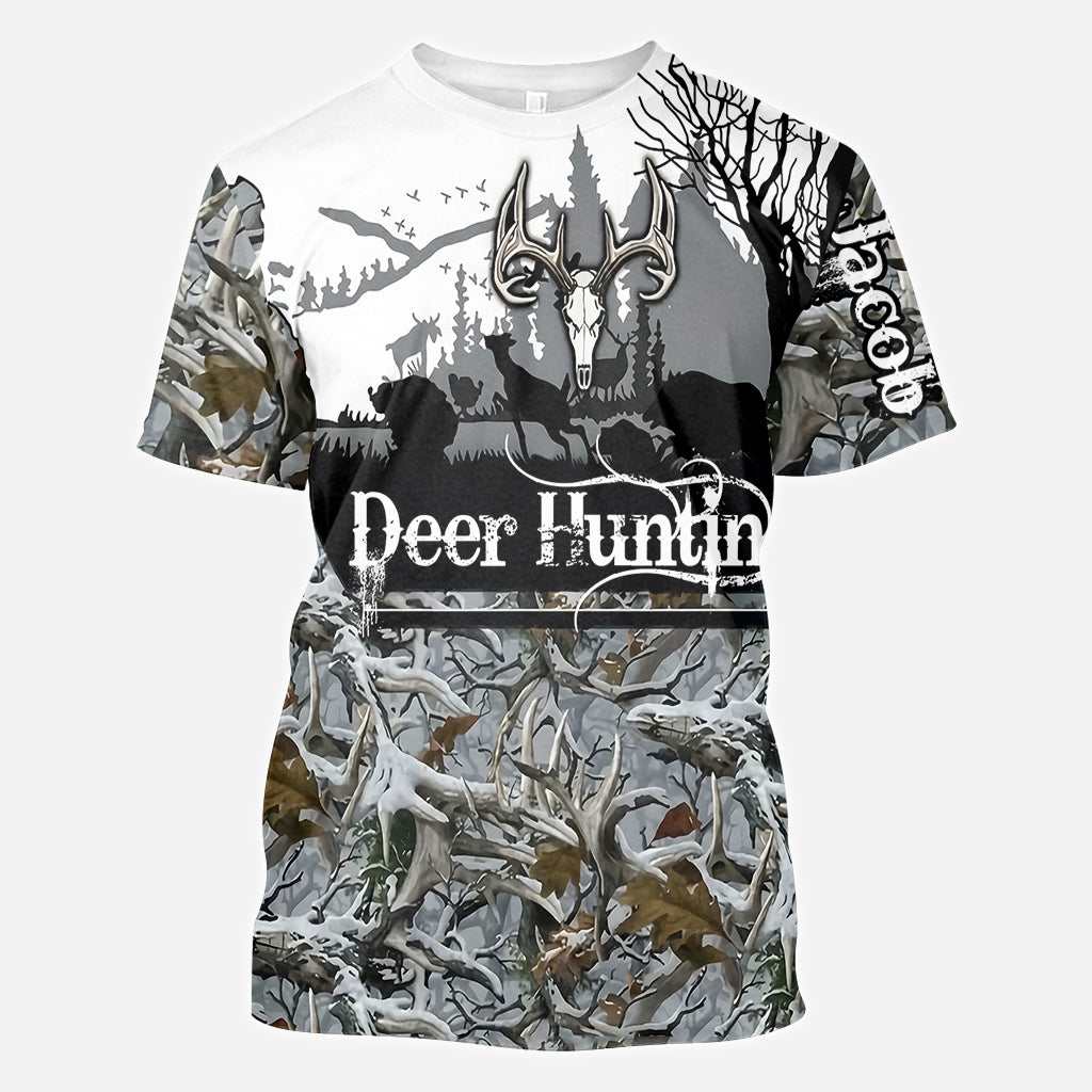 Deer Hunting - Personalized Hunting All Over Shirt