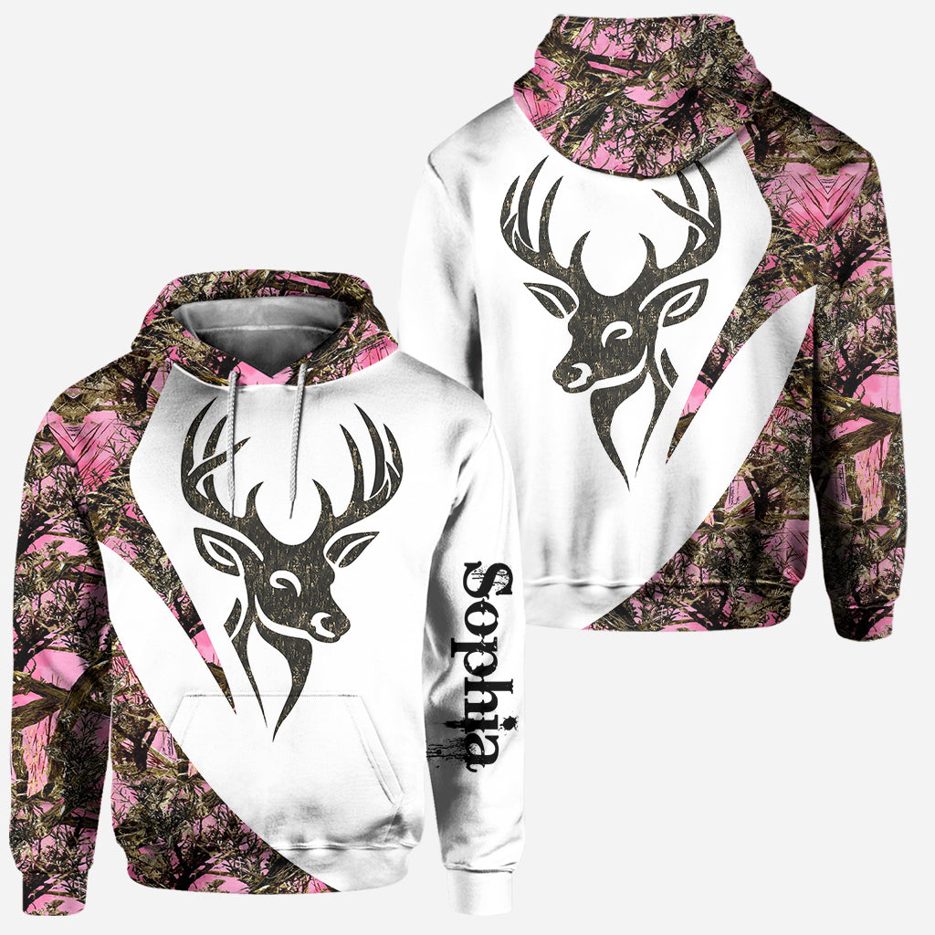Fille de la campagne - Sweat à capuche et legging de chasse personnalisés