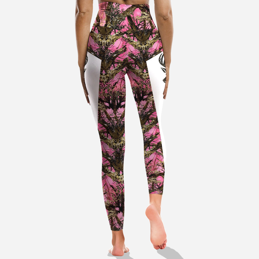 Fille de la campagne - Sweat à capuche et legging de chasse personnalisés