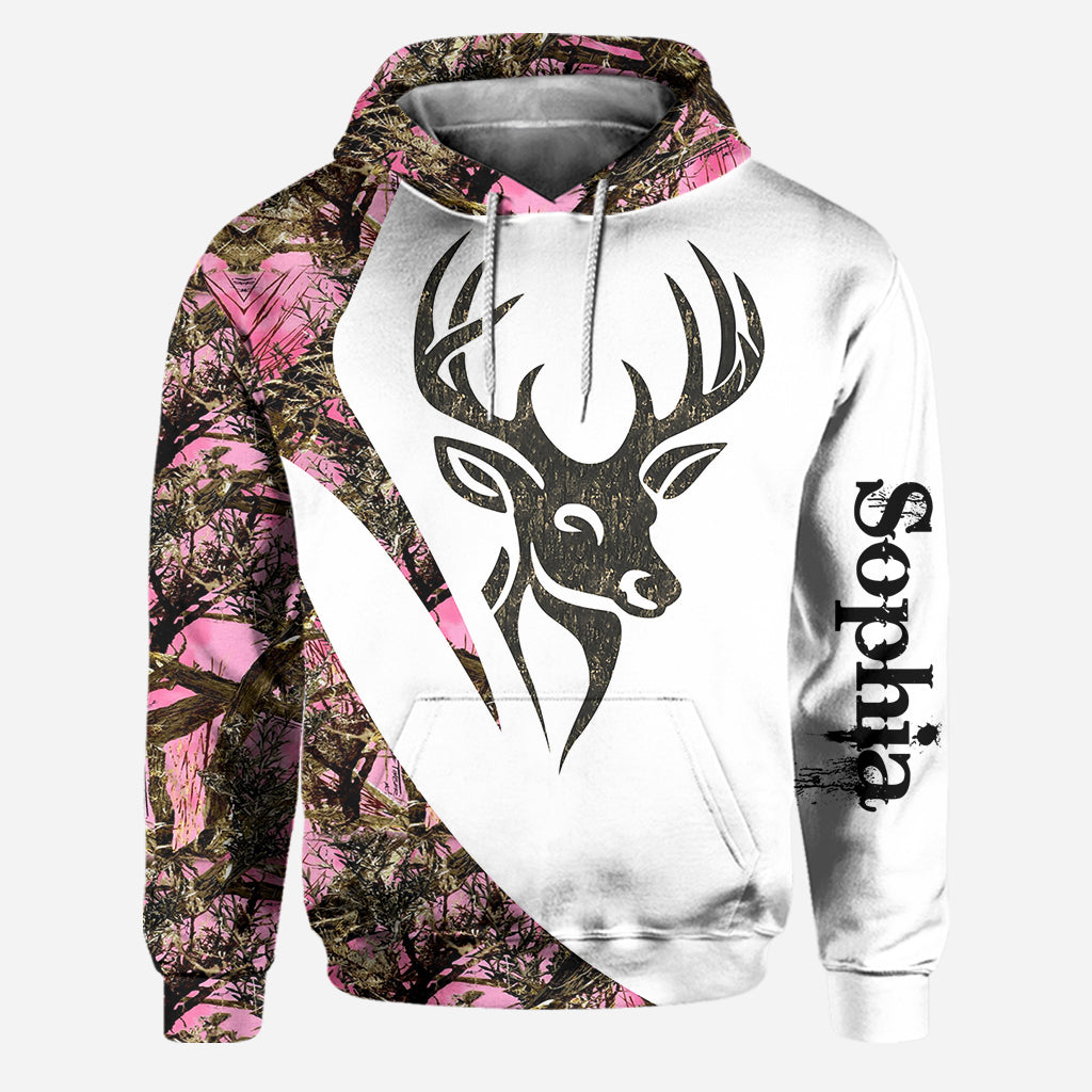 Fille de la campagne - Sweat à capuche et legging de chasse personnalisés