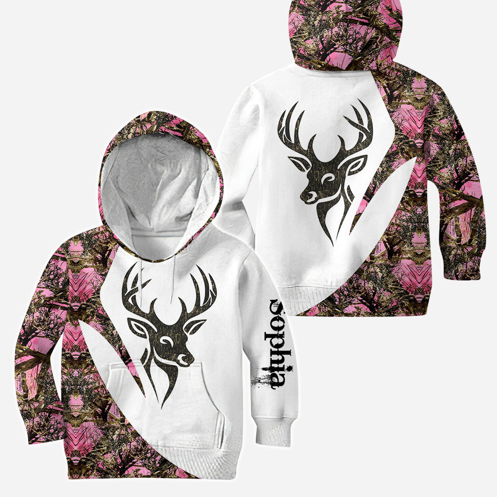 Fille de la campagne - Sweat à capuche et legging de chasse personnalisés