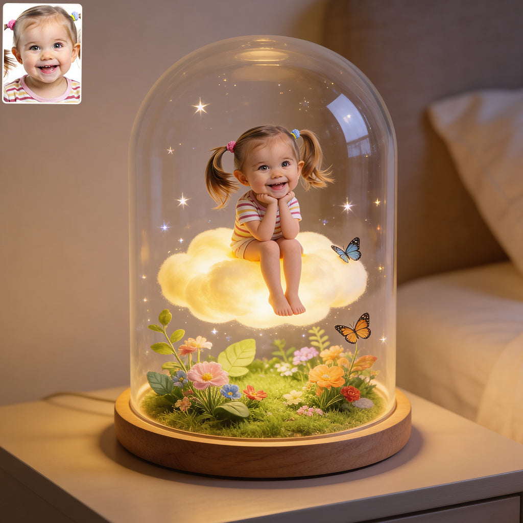 Idée de cadeau d'amour de soi, cadeau femme - Lampe de nuit LED acrylique personnalisée