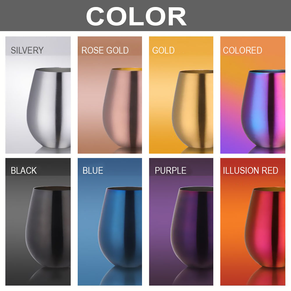 I'm Not Retired I'm A Full-Time Grandma - Personalized Grandma Golden Wine Glass