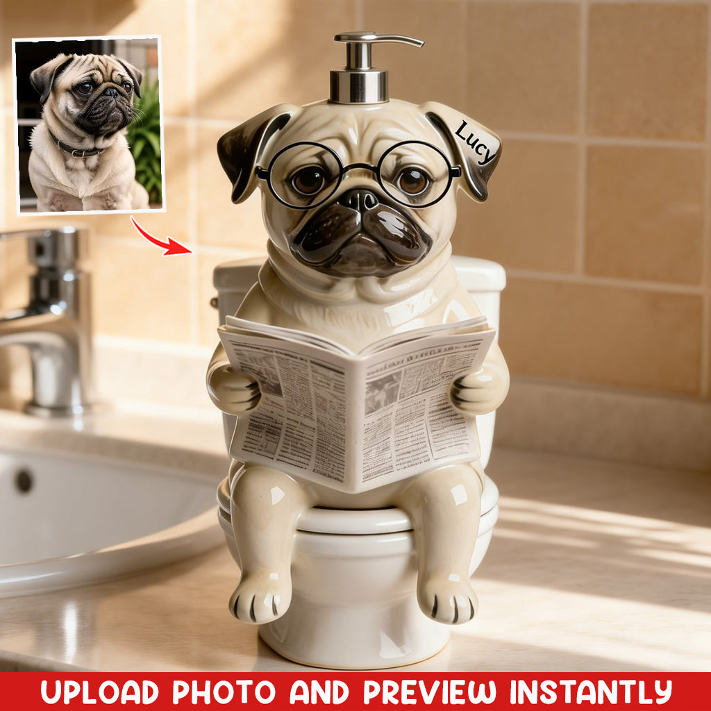 Relax Time - Personalized Dog Soap Dispenser