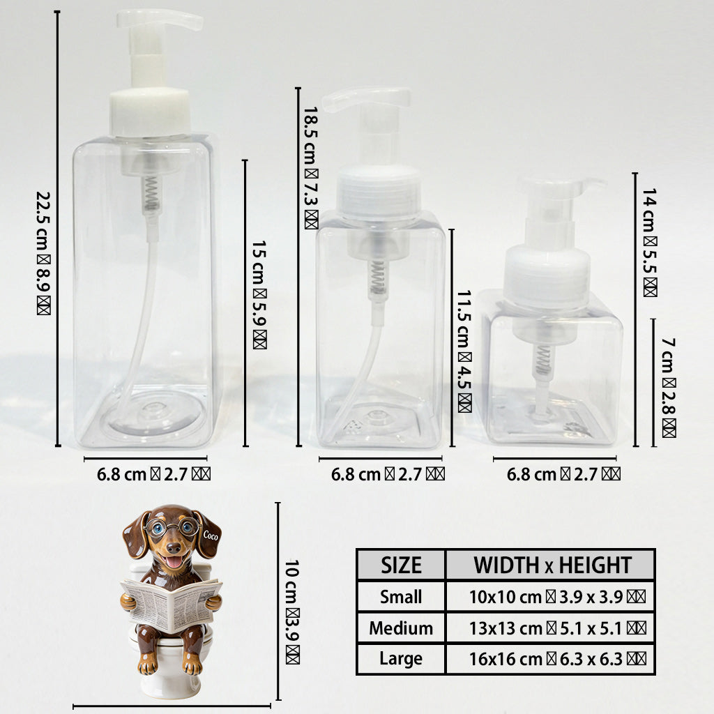 Relax Time - Personalized Dog Soap Dispenser