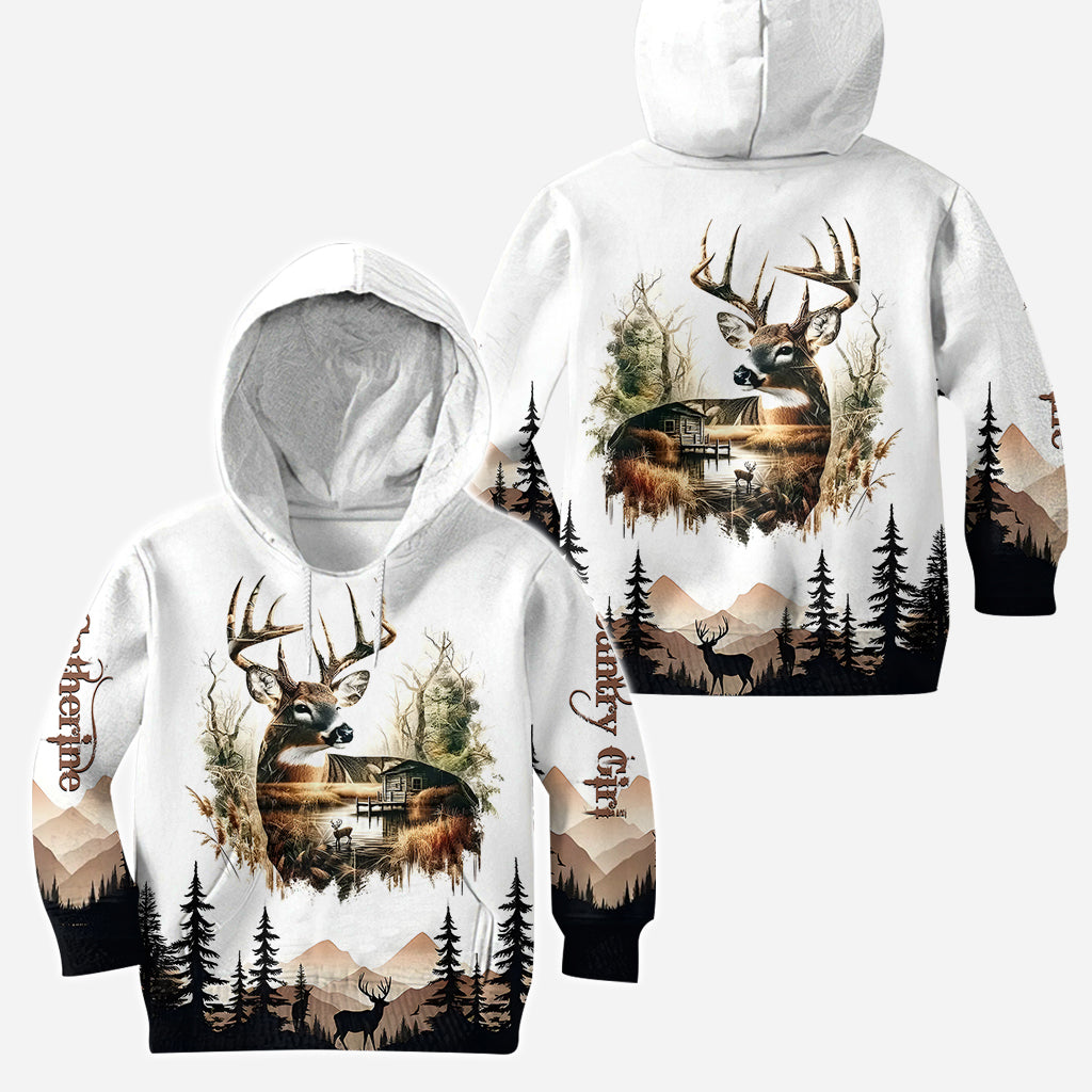 Country Girl - Personalized Hunting Hoodie and Leggings