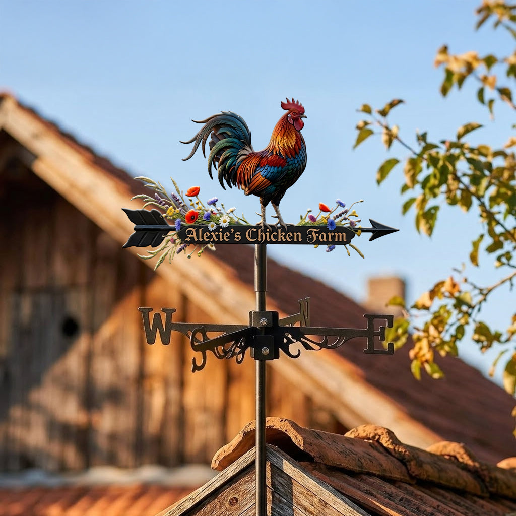 Coq - Girouette Personnalisée