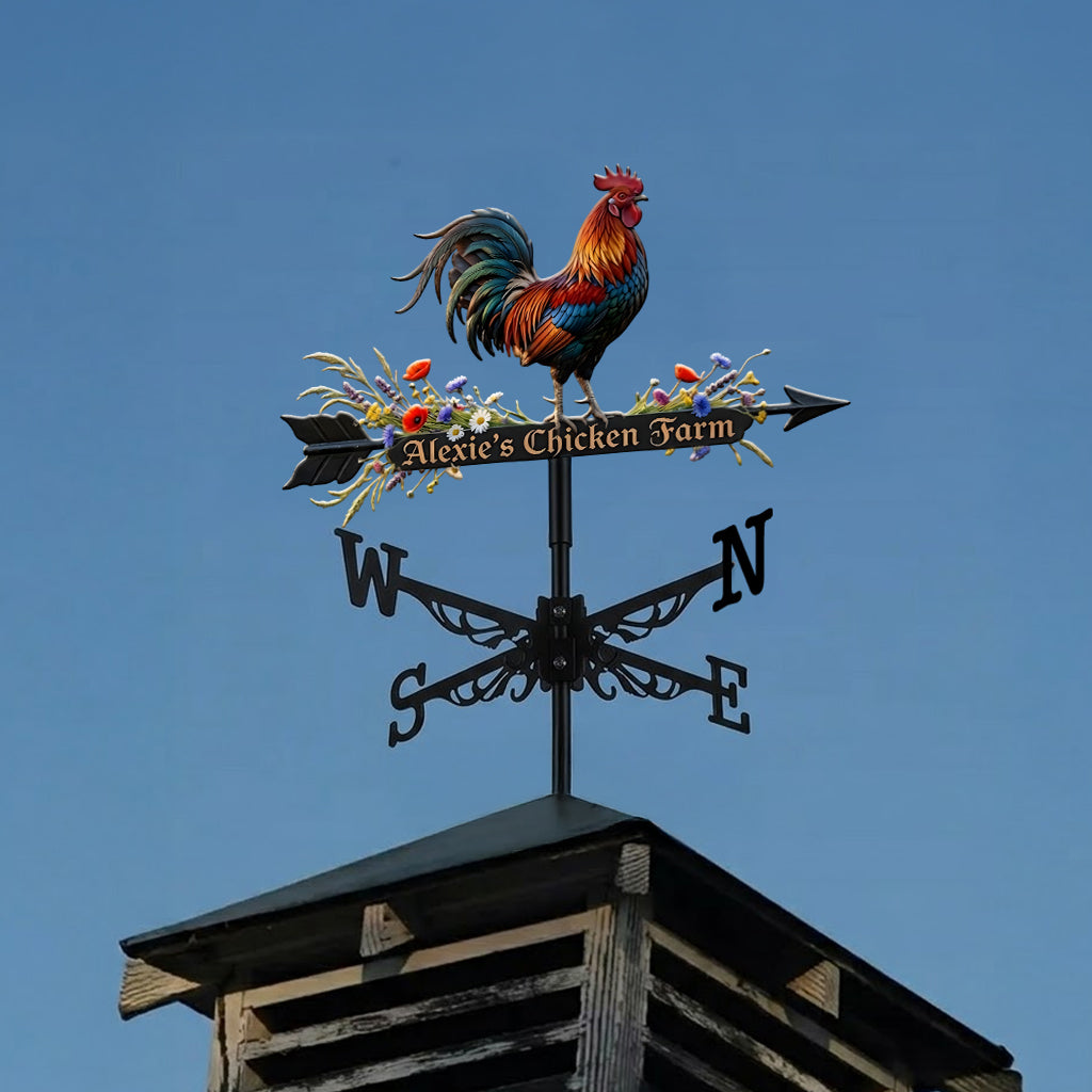 Coq - Girouette Personnalisée