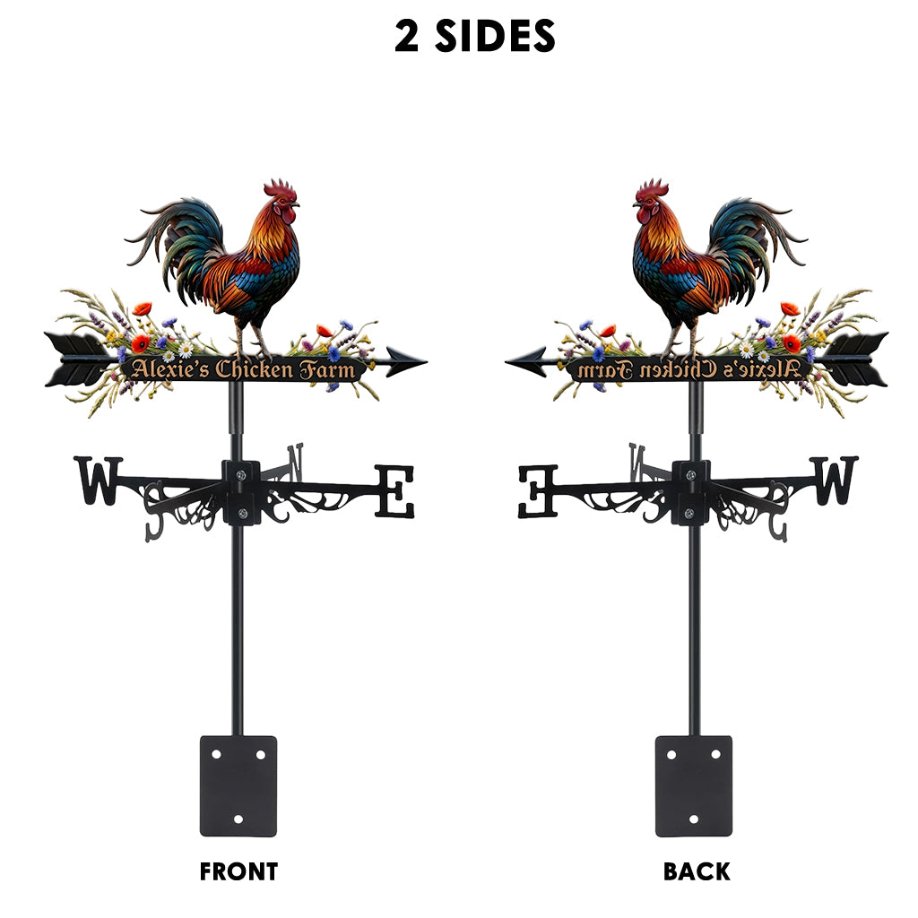Coq - Girouette Personnalisée