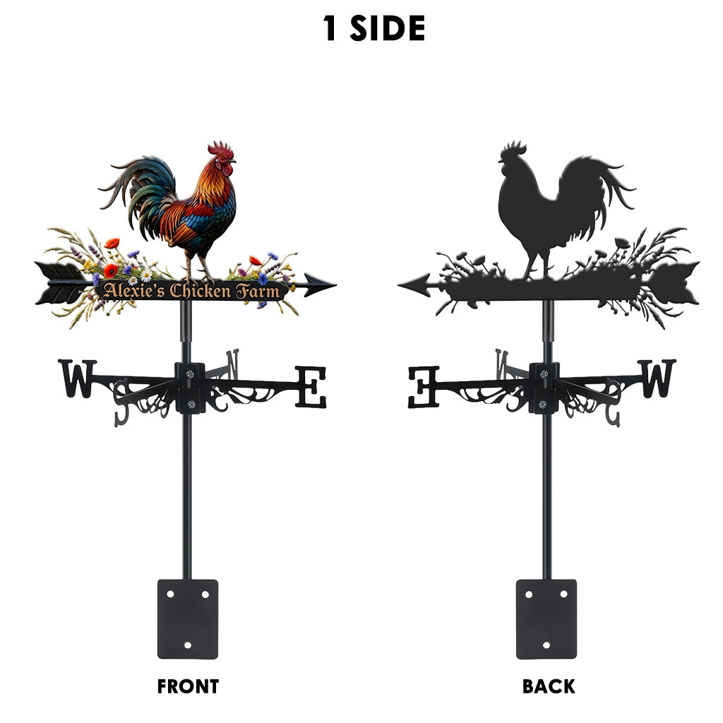 Coq - Girouette Personnalisée