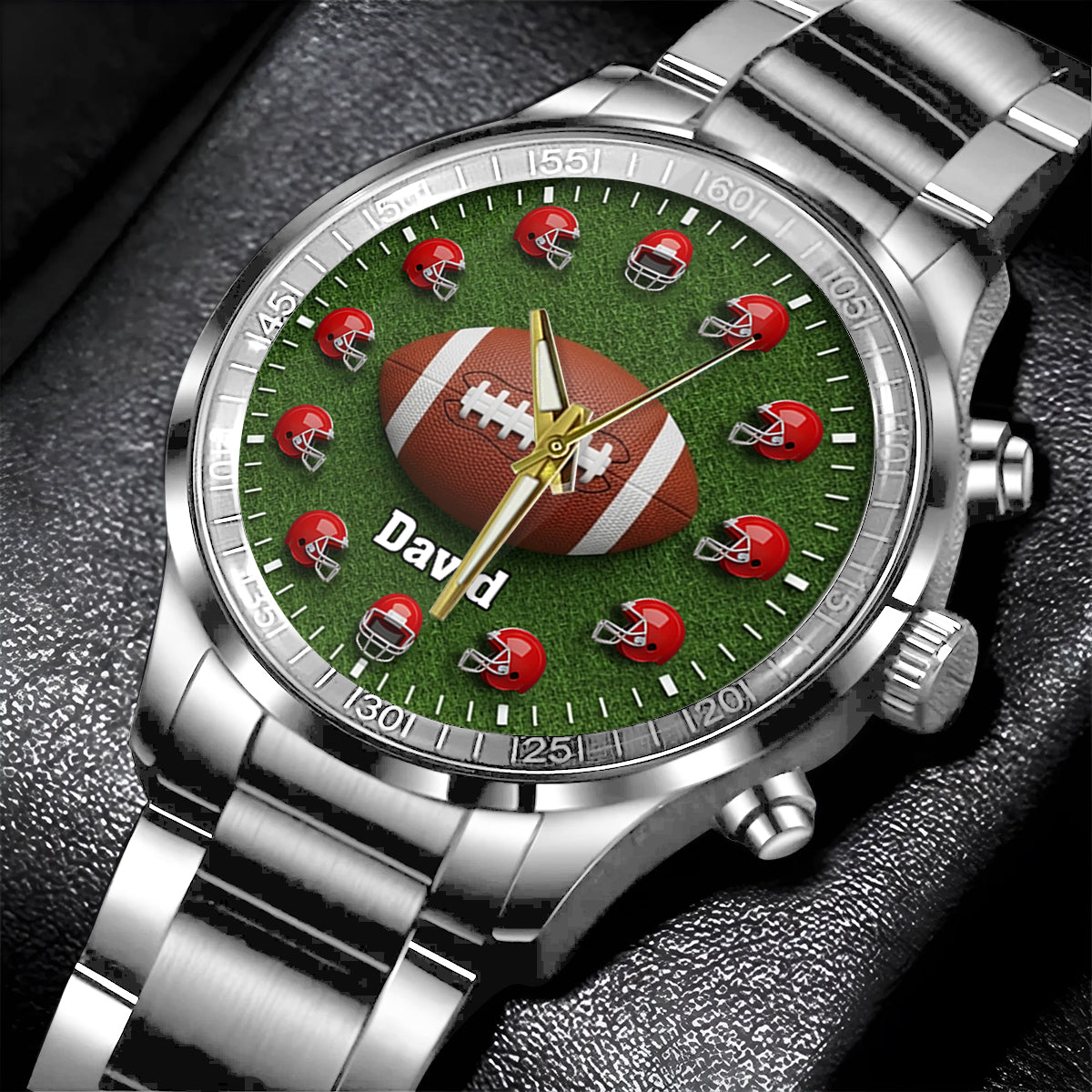 Passionné de football ? Montre-bracelet personnalisée sur le thème du football