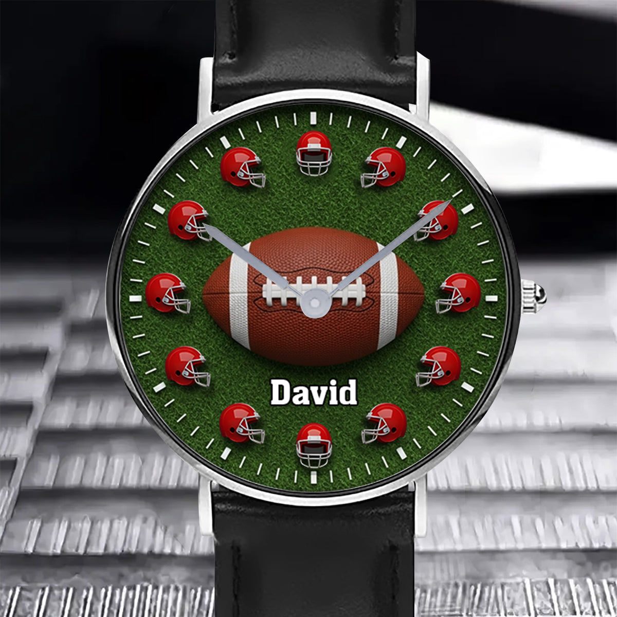 Passionné de football ? Montre-bracelet personnalisée sur le thème du football