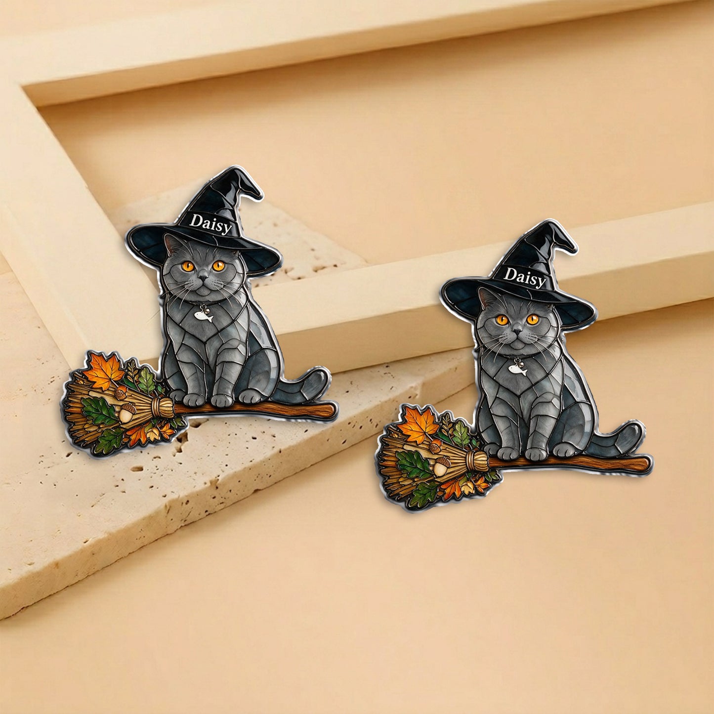 Ambiance Halloween - Épinglette en Émail Personnalisée 3D