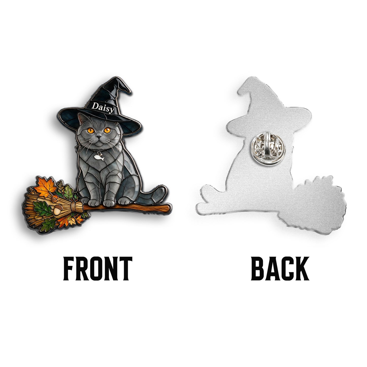 Ambiance Halloween - Épinglette en Émail Personnalisée 3D