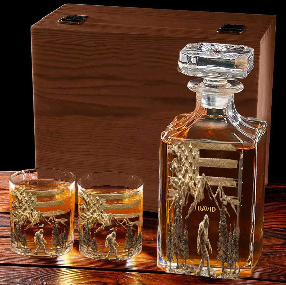 Sasquatch - Verre à whisky personnalisé