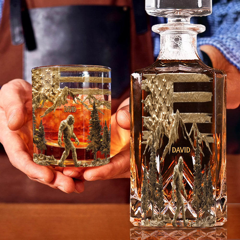 Sasquatch - Verre à whisky personnalisé