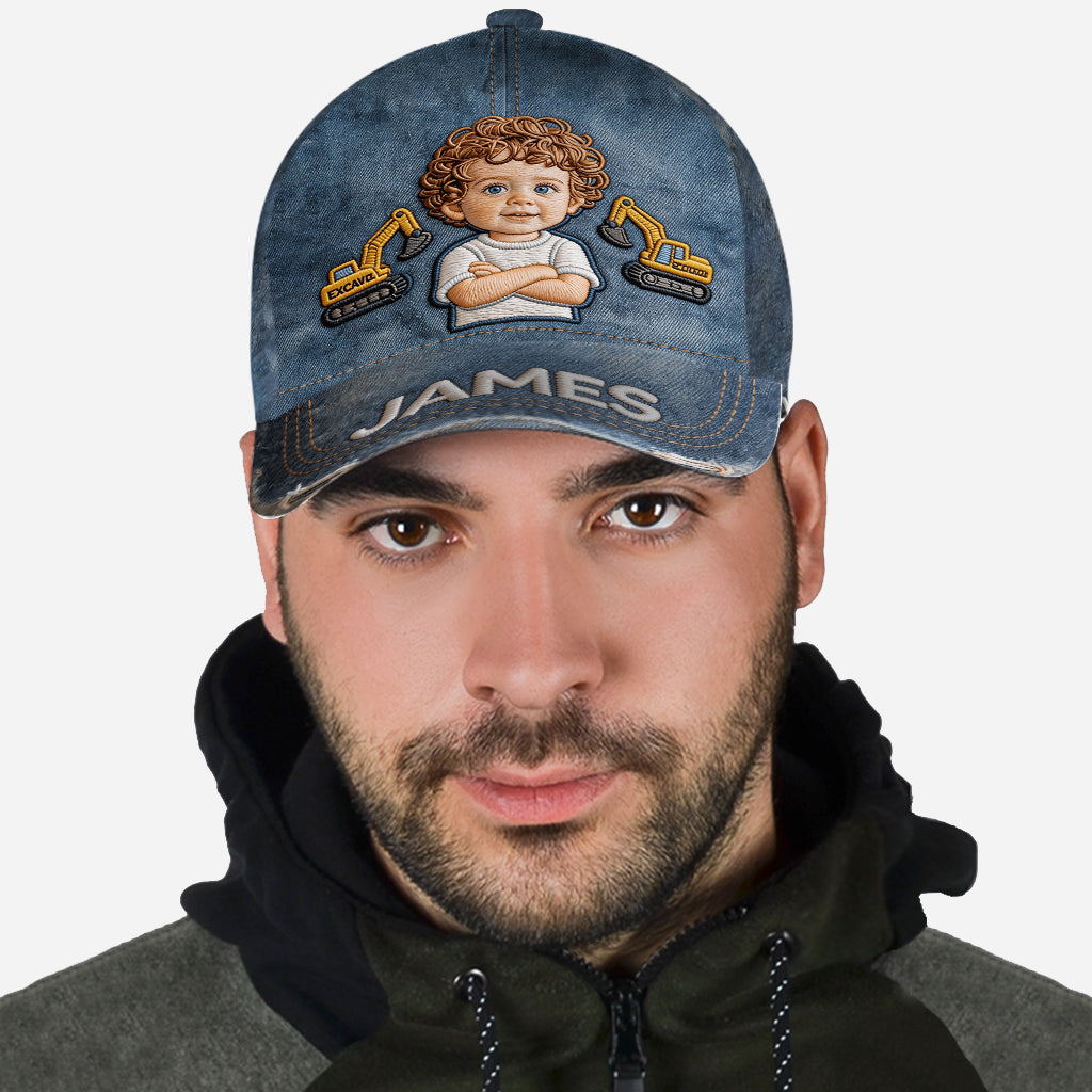 Photo Personnalisée - Casquette Classique Enfant Personnalisée