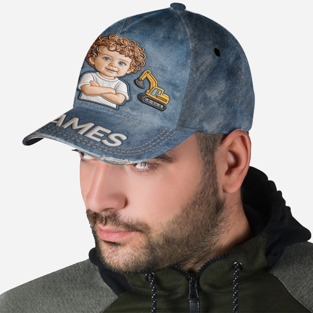 Photo Personnalisée - Casquette Classique Enfant Personnalisée