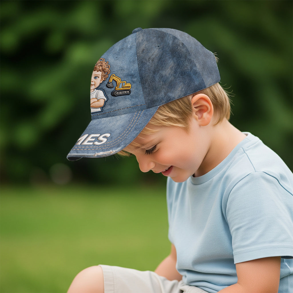 Photo Personnalisée - Casquette Classique Enfant Personnalisée
