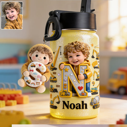 Custom Any Photo - Personalized Kid Plush Keychain