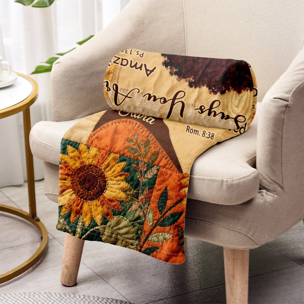 Reine Noire - Couverture afro-américaine personnalisée