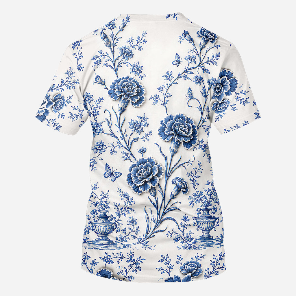 Fleur de Naissance - Chemise Personnalisée Amour de Soi