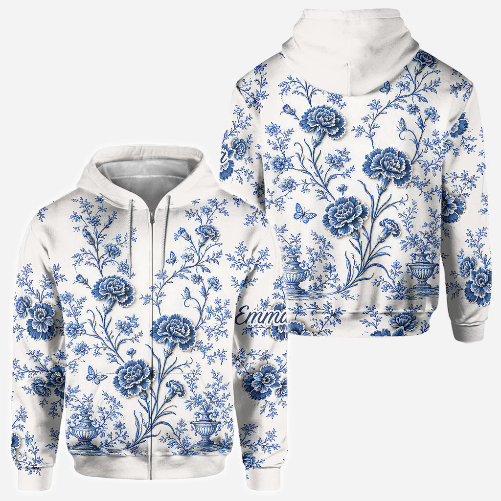 Fleur de Naissance - Chemise Personnalisée Amour de Soi
