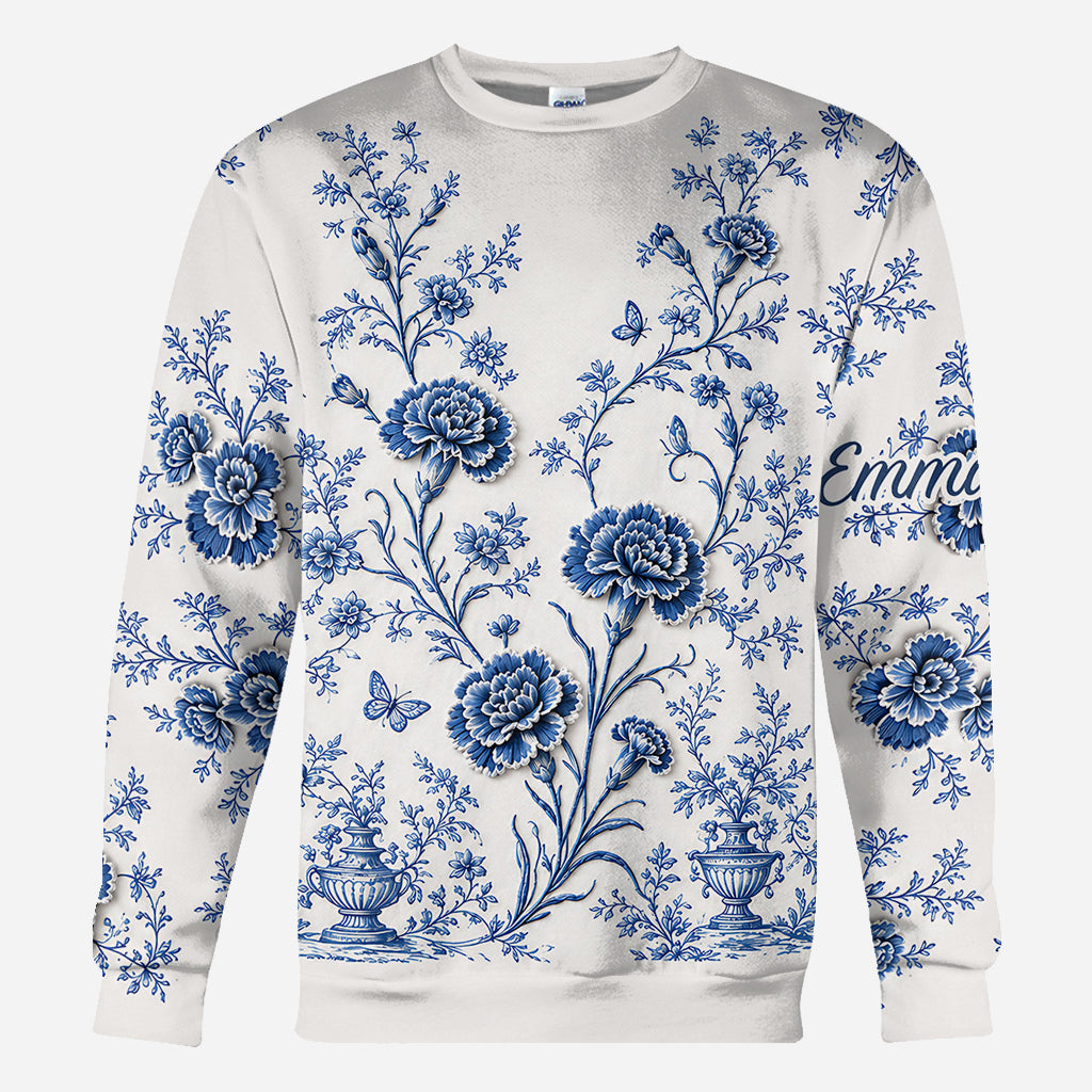 Fleur de Naissance - Chemise Personnalisée Amour de Soi