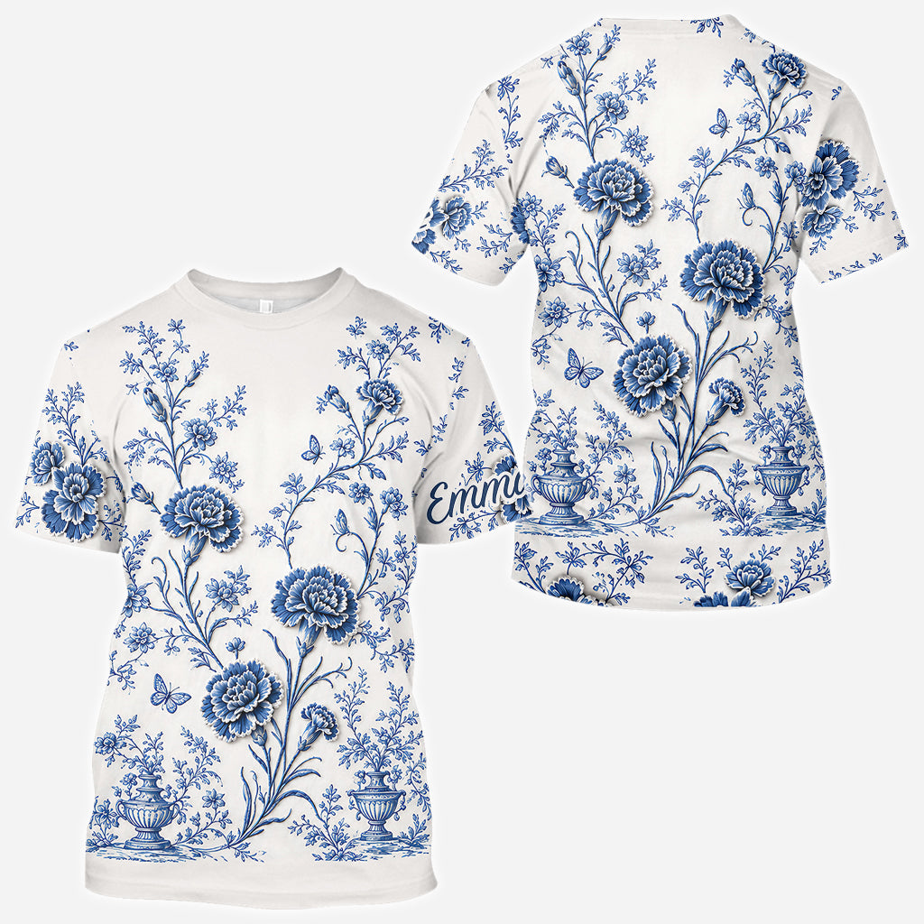 Fleur de Naissance - Chemise Personnalisée Amour de Soi