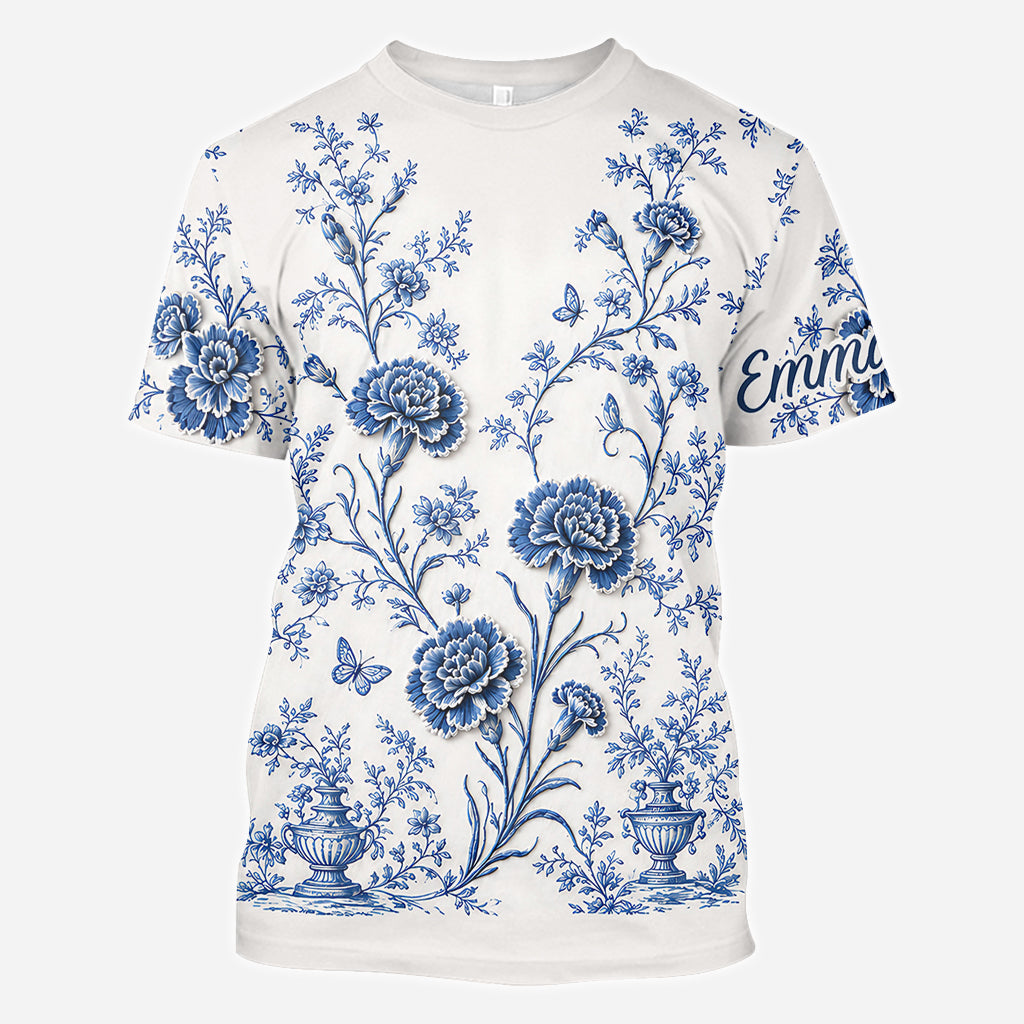 Fleur de Naissance - Chemise Personnalisée Amour de Soi