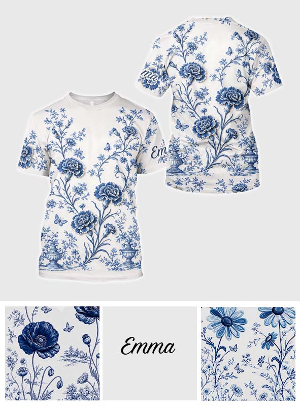 Fleur de Naissance - Chemise Personnalisée Amour de Soi