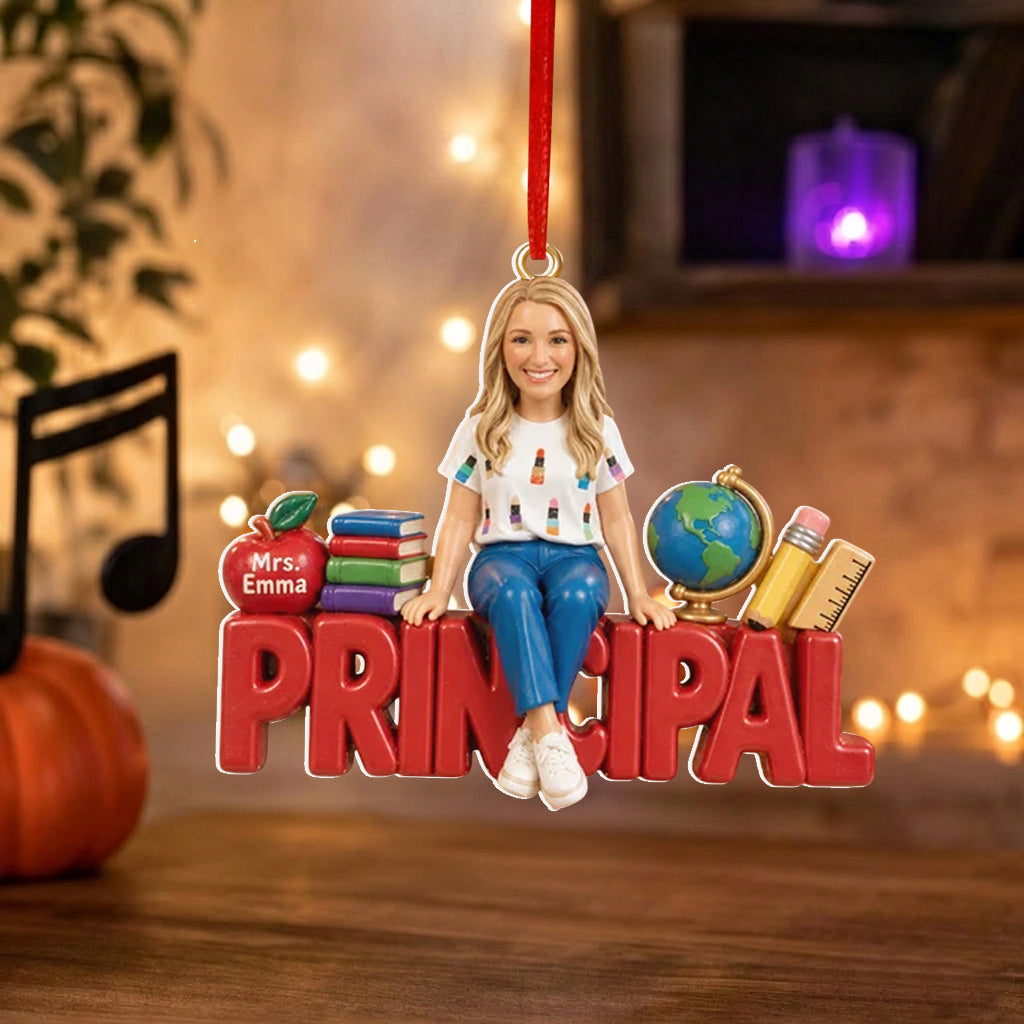 Vie de Professeur - Ornement 3D Personnalisé Premium