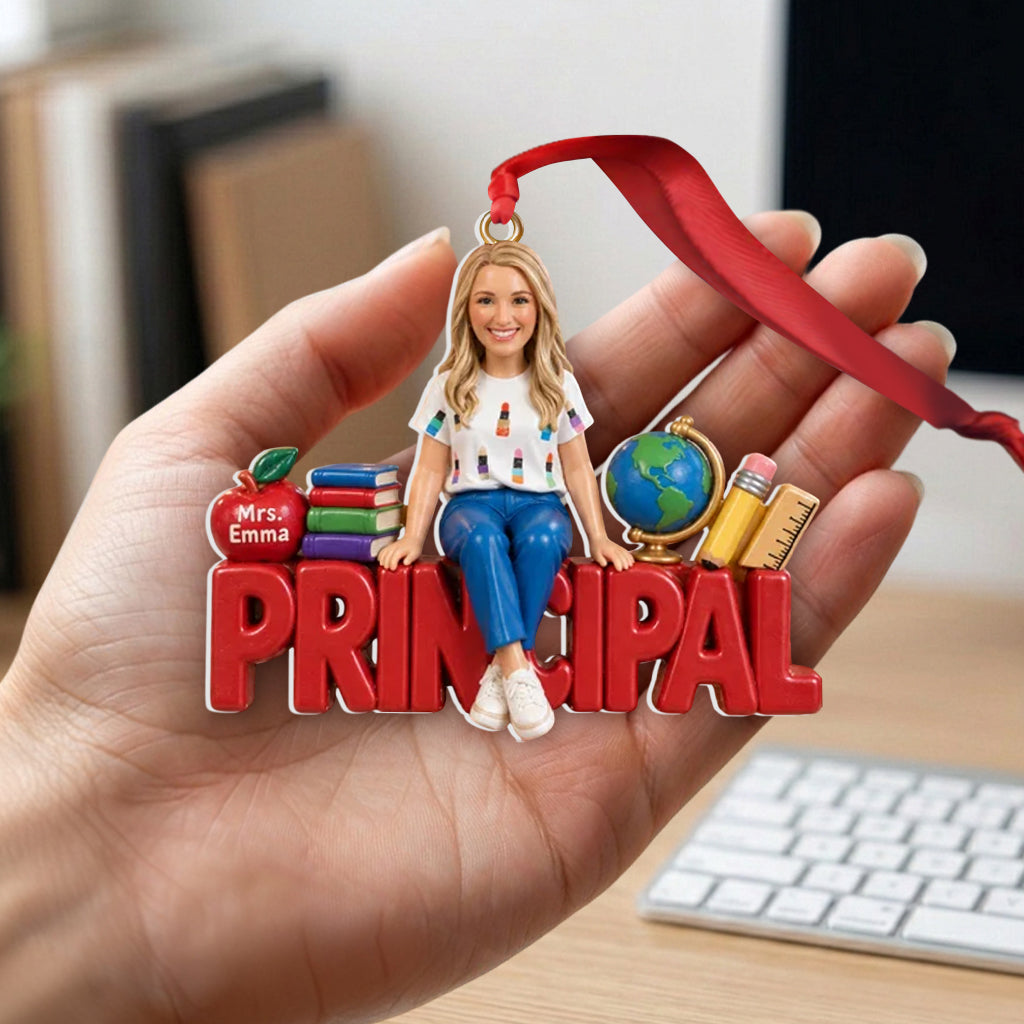 Vie de Professeur - Ornement 3D Personnalisé Premium