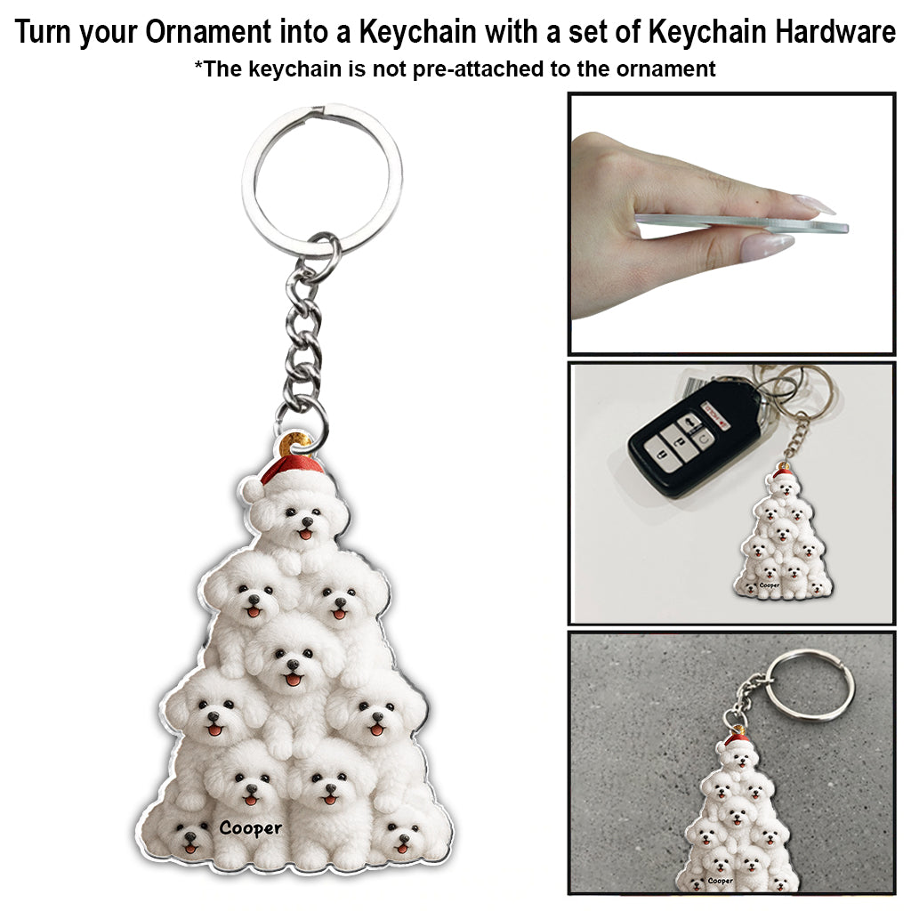 Chien de Noël - Ornement de Noël personnalisé pour chien