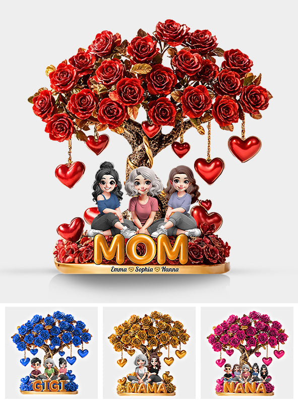 Best Mom Ever - Personalized Mother Custom Shaped Acrylic Plaque