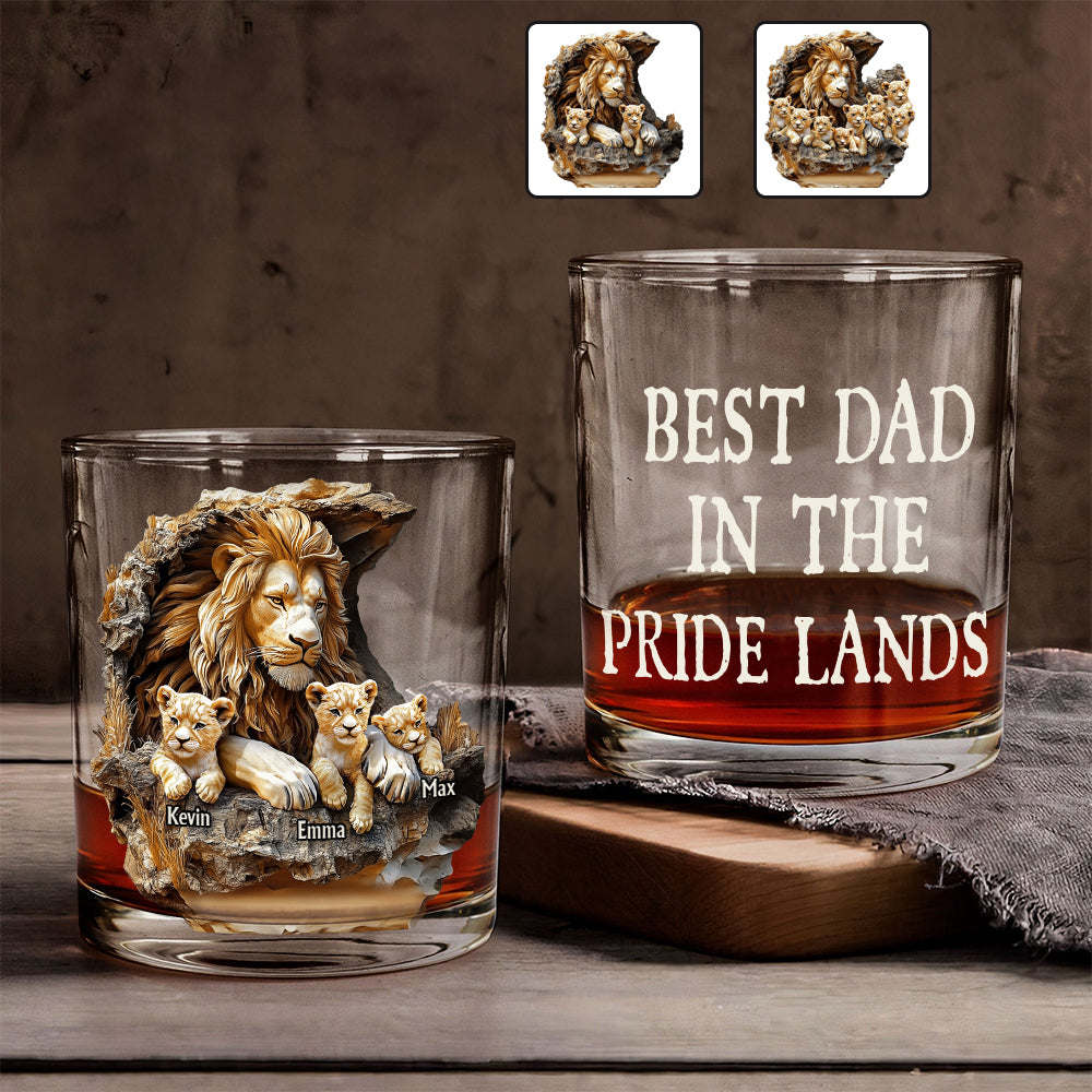 Meilleur papa du monde - Verre à whisky personnalisé pour papa
