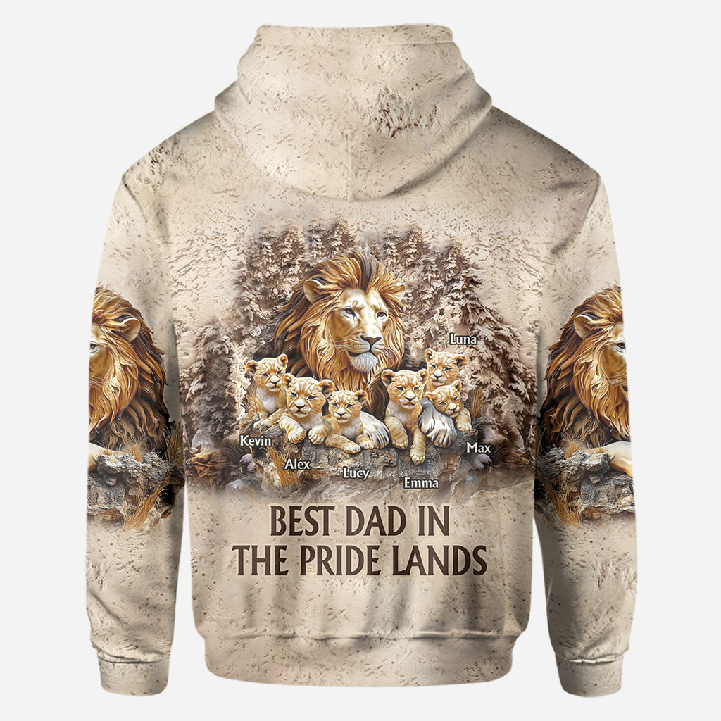 Strong Papa - Personalized Father All Over Shirt