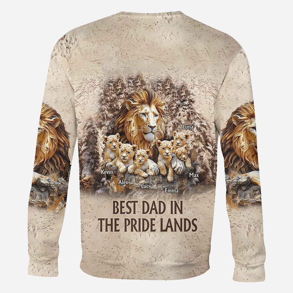 Strong Papa - Personalized Father All Over Shirt