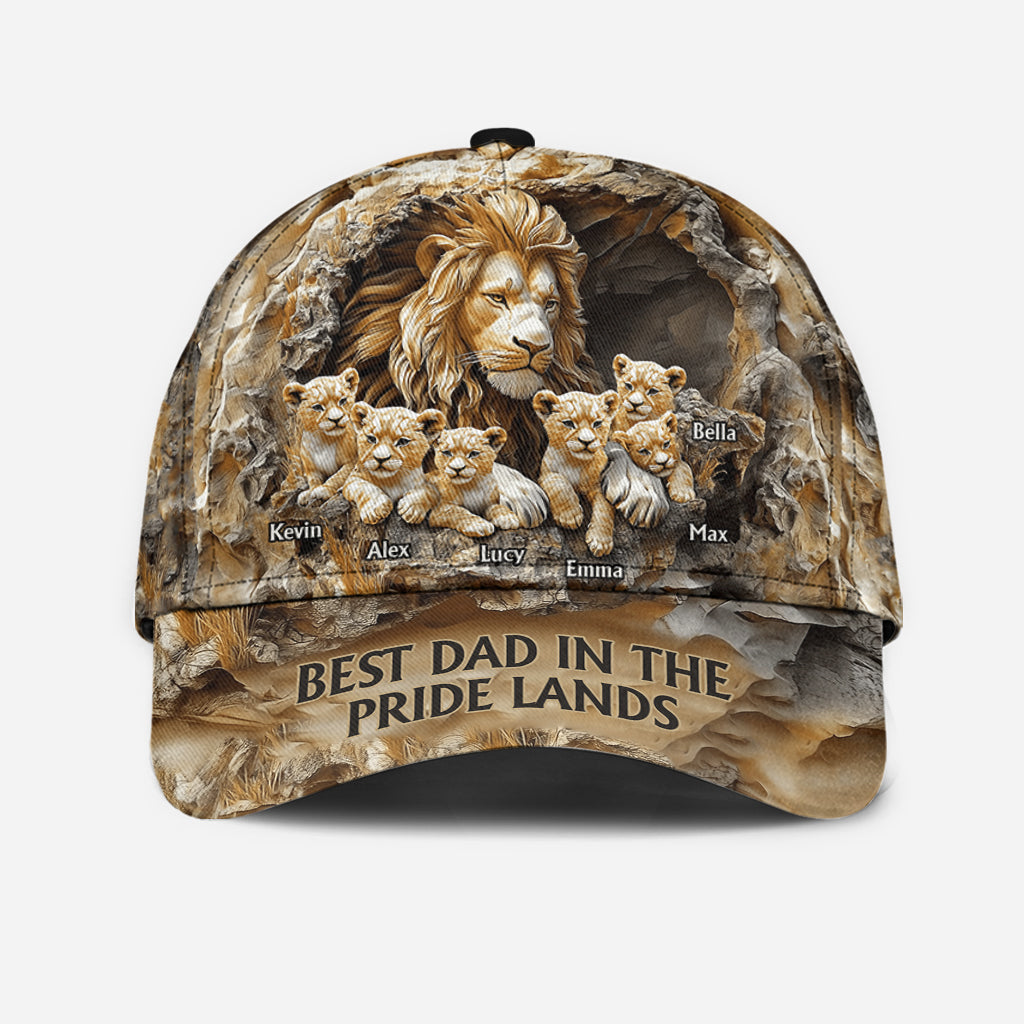 Papa Lion - Personalized Father Classic Cap