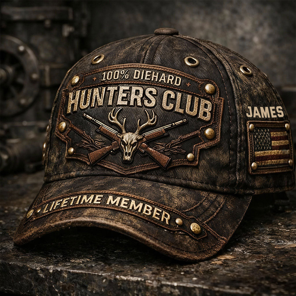 Old Hunter Club - Casquette de chasse classique personnalisée
