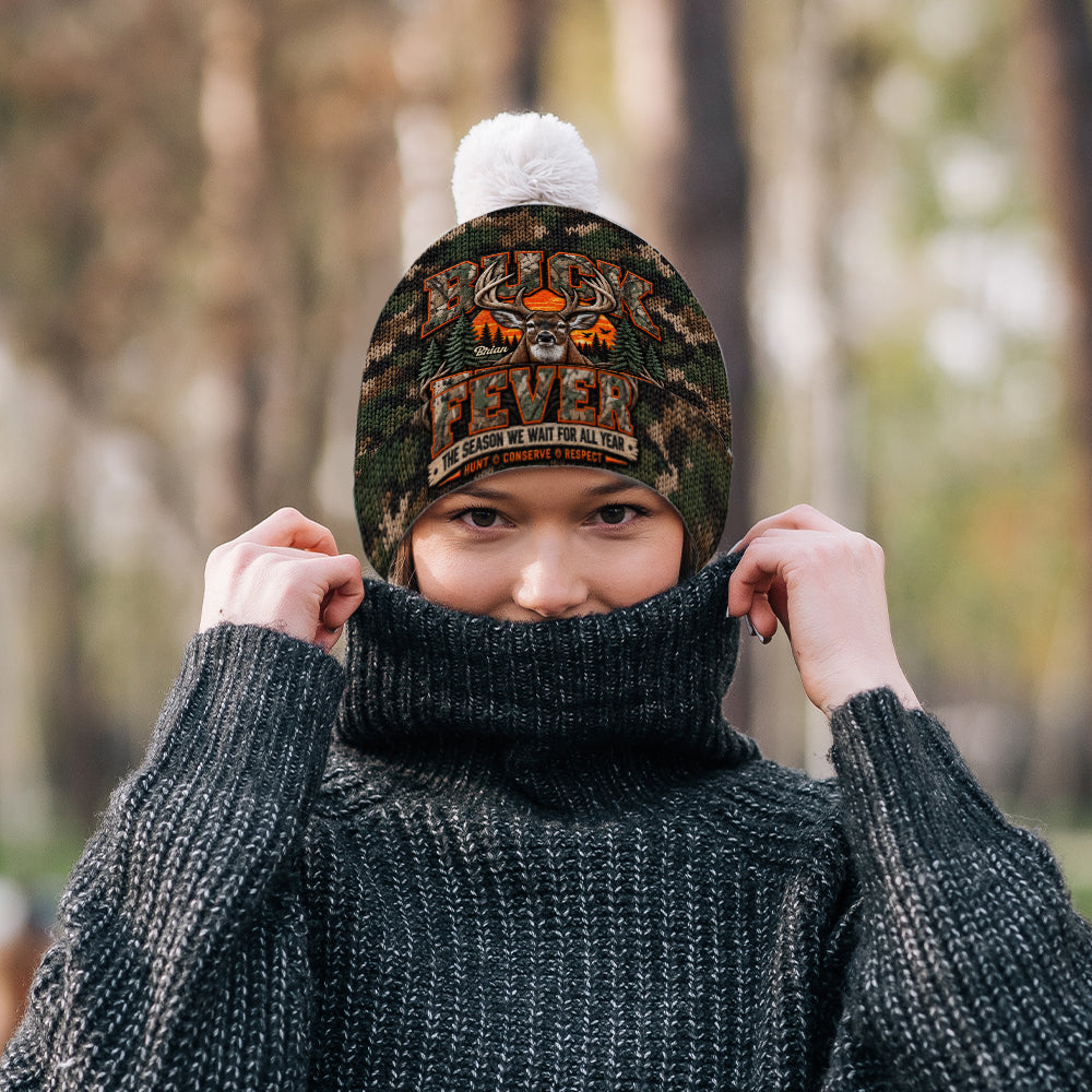 Buck Fever - Personalized Hunting Beanie Hat
